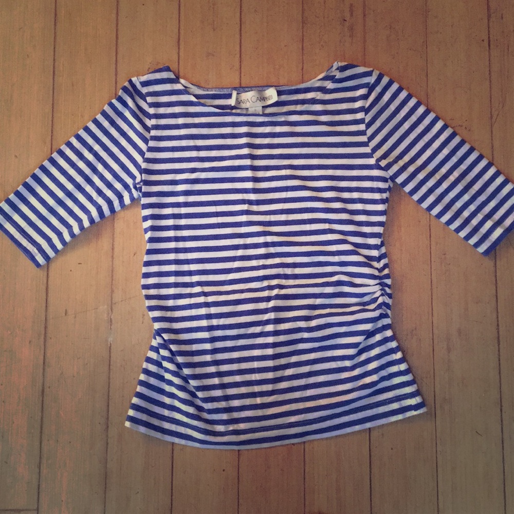 Sara Campbell Nautical Top!⚓️💙⛵️